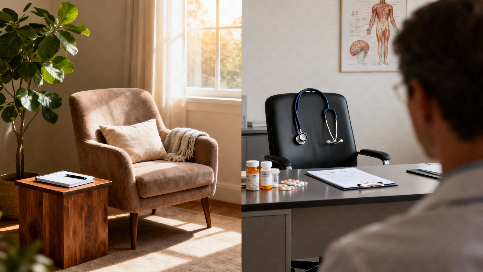 Therapist vs Psychiatrist: Your Guide to the Right Mental Health Support